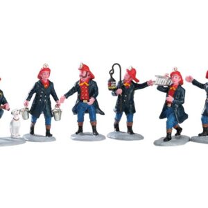 Fireman Set of 6 figurines