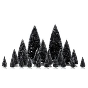 Assorted Pine Trees, Set of 21