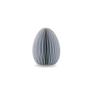 Standing Easter Egg Dusty Blue Small