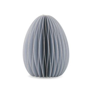 Standing Easter Egg Dusty Blue Large