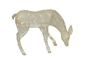 Reindeer-Mesh Fabric Feeding Doe 38" L (95cm)
