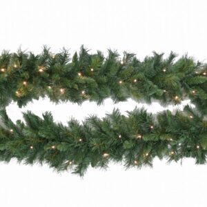 Garland 9ft (270cm) Majestic Pine Prelit