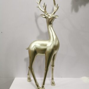 Reindeer Standing Gold
