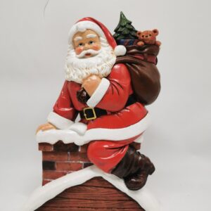 Santa in Chimney no lights