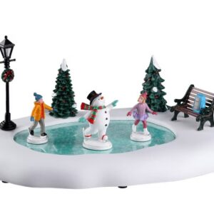 Frosty Goes Iceskating