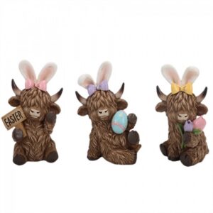 Resin Highland Cow