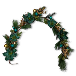 Garland 5ft+ (160cm) Green and Gold