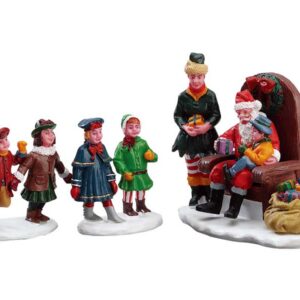 Visiting Santa, Set of 3