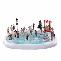 Village Skating Pond with Sound