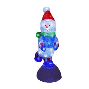 Acrylic Snowman on Snowball