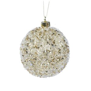 Baubles 80mm Gold Ornate