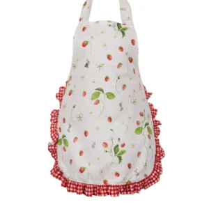 Apron Strawberry Cottage Cotton