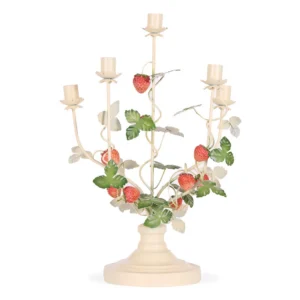 Candelabra White Strawberry