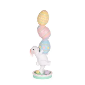 M Bunny Balancing Egg Stack
