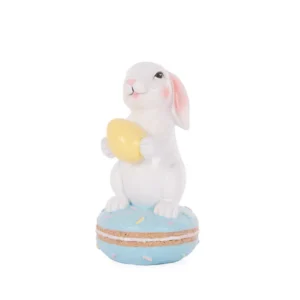 Blue Macaron Bunny