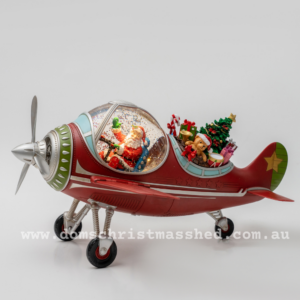Festive Plane Santa