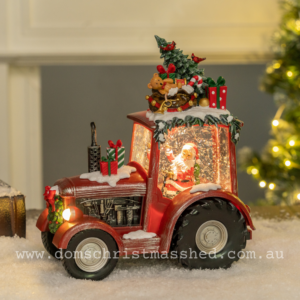 Festive Tractor Red
