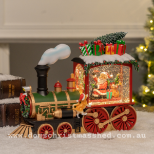Festive Train Santa