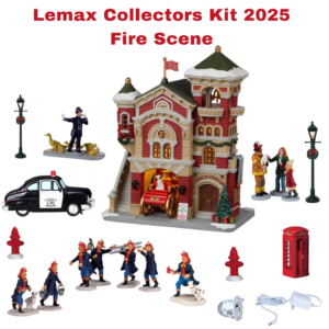 Lemax Collector's Set XV - Fire scene
