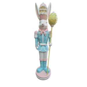 Pastel Rabbit Nutcracker