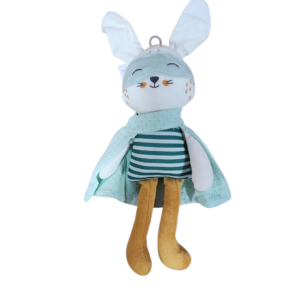 Bunny Superhero Blue