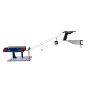 JAGERNDORFER SKI LIFT LUXE BLACK-RED 1:32