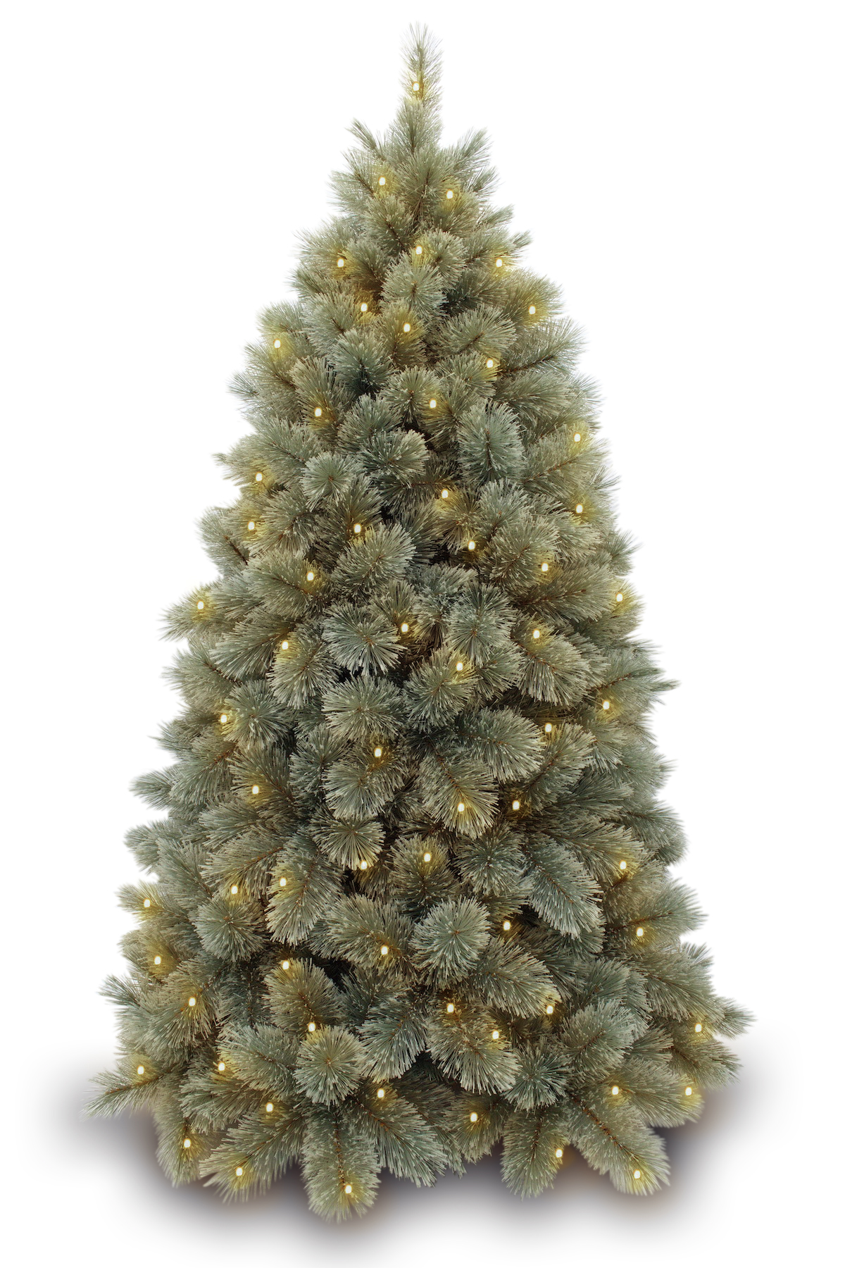The 6ft Mountain Cashmere pre-lit Christmas tree with warm white lights — Dom's recommended first tree