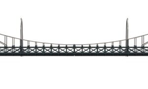 HORNBY GRAND SUSPENSION BRIDGE 1:76
