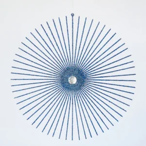 Rays Ornament Blue 27.5cm