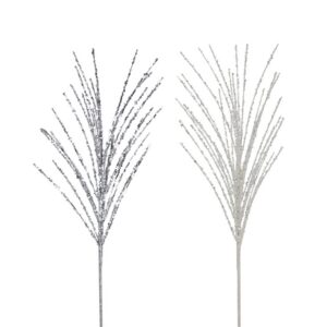 Silver or White Glitter Spray