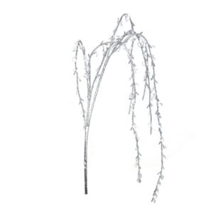 Acrylic Drop Stem Silver 100cm