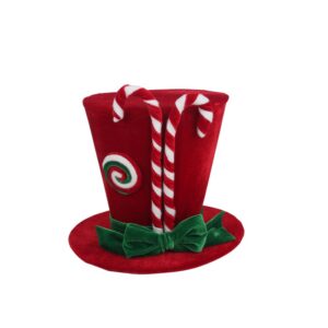 Snowman Hat Red/Candy 30*30*26cm