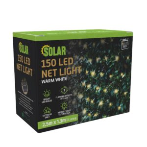 Solar Net Lights 150 Warm White