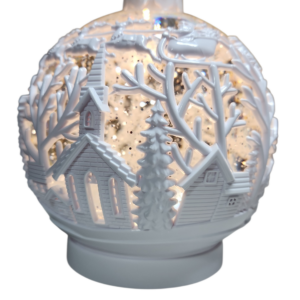 WaterGlobe - White Sphere Scene
