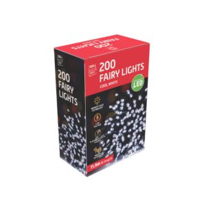 LED Fairy Lights 200 Cool White