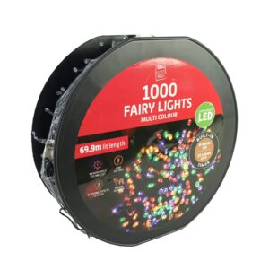 LED Fairy Lights 1000 69.9M Multicolour
