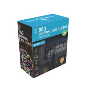 LED Icicle Lights 960 Multicolour
