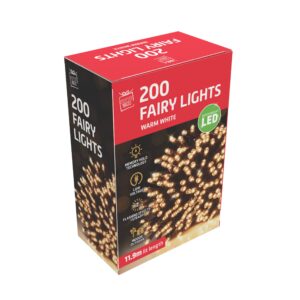 LED Fairy Lights 200 Warm White