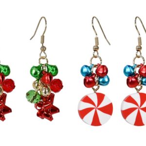 Christmas Earrings Nutbell Drops
