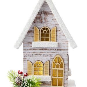 LED Paper-Board Snowy House 25cm - (Duplicate Imported from WooCommerce)