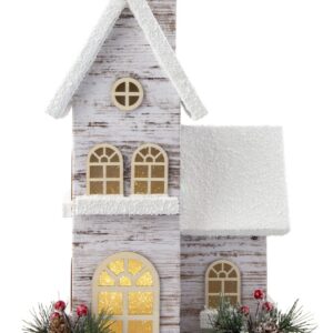LED Paper-Board Snowy House