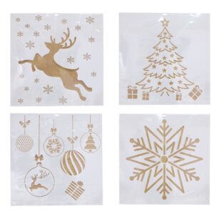 Christmas Snow Spray Stencils