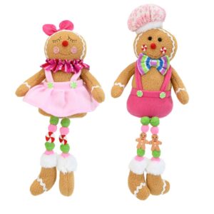 Candy Gingerbread Sitting Dangly Legs