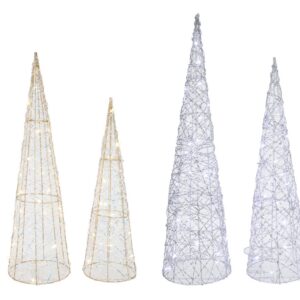 LED Cone Tree 3pc