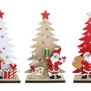 Christmas Table Tree w Santa