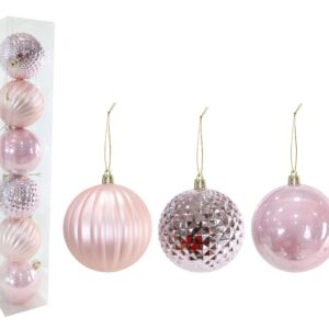 Baubles 80mm Pink