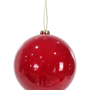 Baubles 150mm Pearl Red