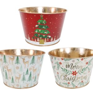Christmas Serving Bucket 10.5cm