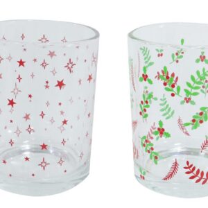 Christmas Glass Tumbler 350mL