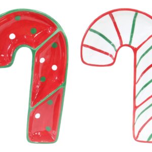 Ceramic Candycane Dish